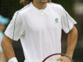 Liverpool, England - Friday, June 15, 2007: David Ferrer (ESP) in action on the outside court on on day four of the Liverpool International Tennis Tournament at Calderstones Park. For more information visit www.norwegiantennisopen.com. (Pic by David Rawcliffe/Propaganda)
