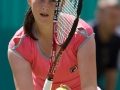 LIVERPOOL, ENGLAND - Tuesday, June 10, 2008: Chloe Murphy (GBR) in action during the opening day of the Tradition-ICAP Liverpool International Tennis Tournament at Calderstones Park. (Photo by David Rawcliffe/Propaganda)