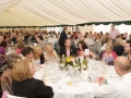 LIVERPOOL, ENGLAND - Wednesday, June 17, 2009: The corporate hospitality tent on Day One of the Tradition ICAP Liverpool International Tennis Tournament 2009 at Calderstones Park. (Pic by David Rawcliffe/Propaganda)